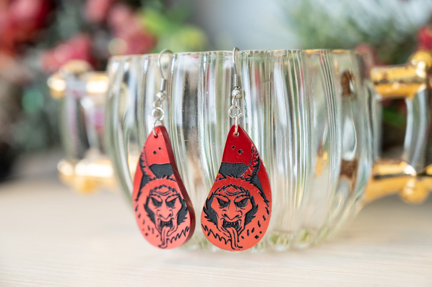 Krampus Earrings