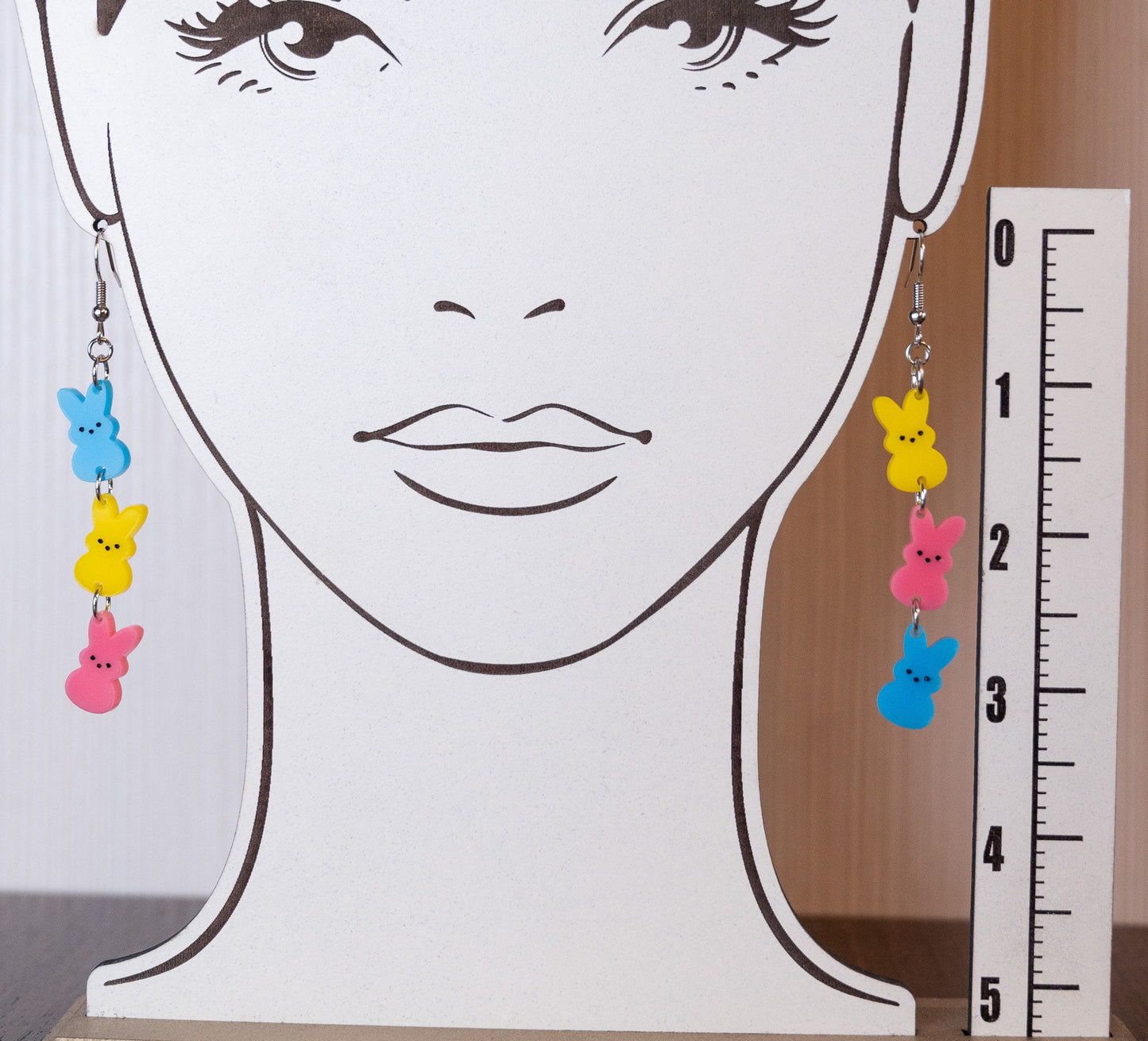 Easter Peep Earrings - Easter Bunny Earrings