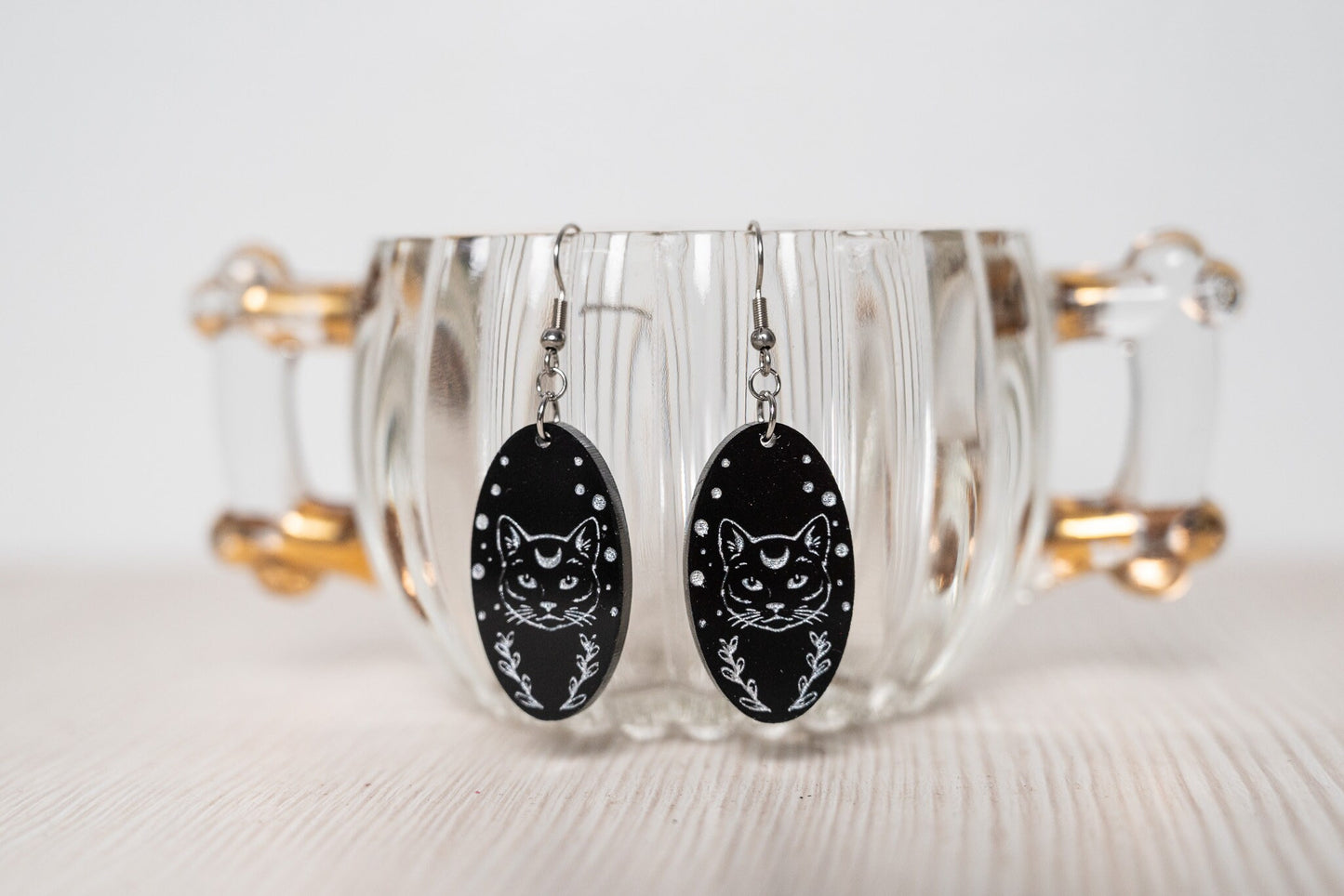Mystical Cat Earrings