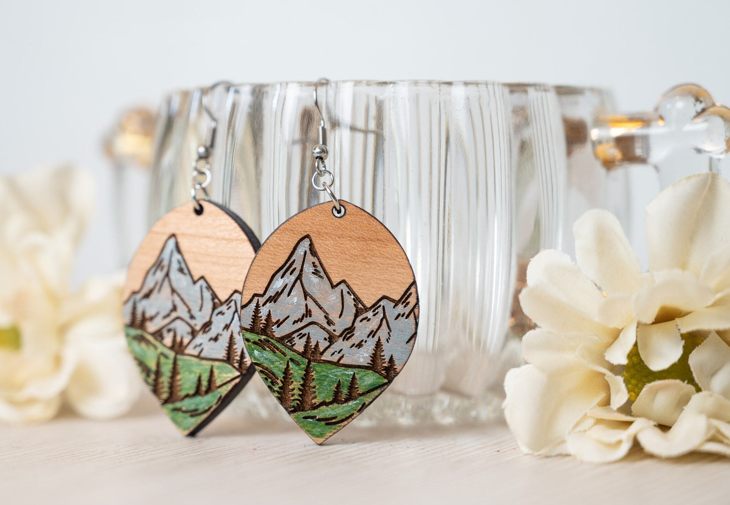 Mountain Scene Earrings