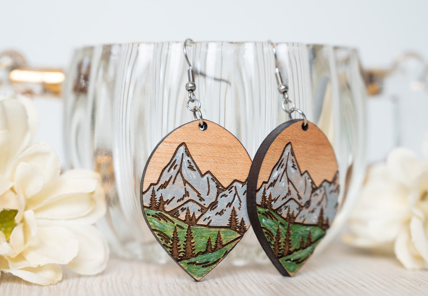 Mountain Scene Earrings