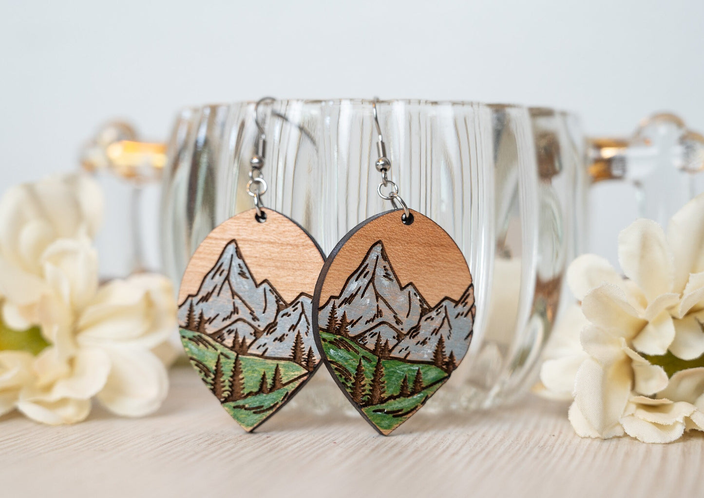 Mountain Scene Earrings