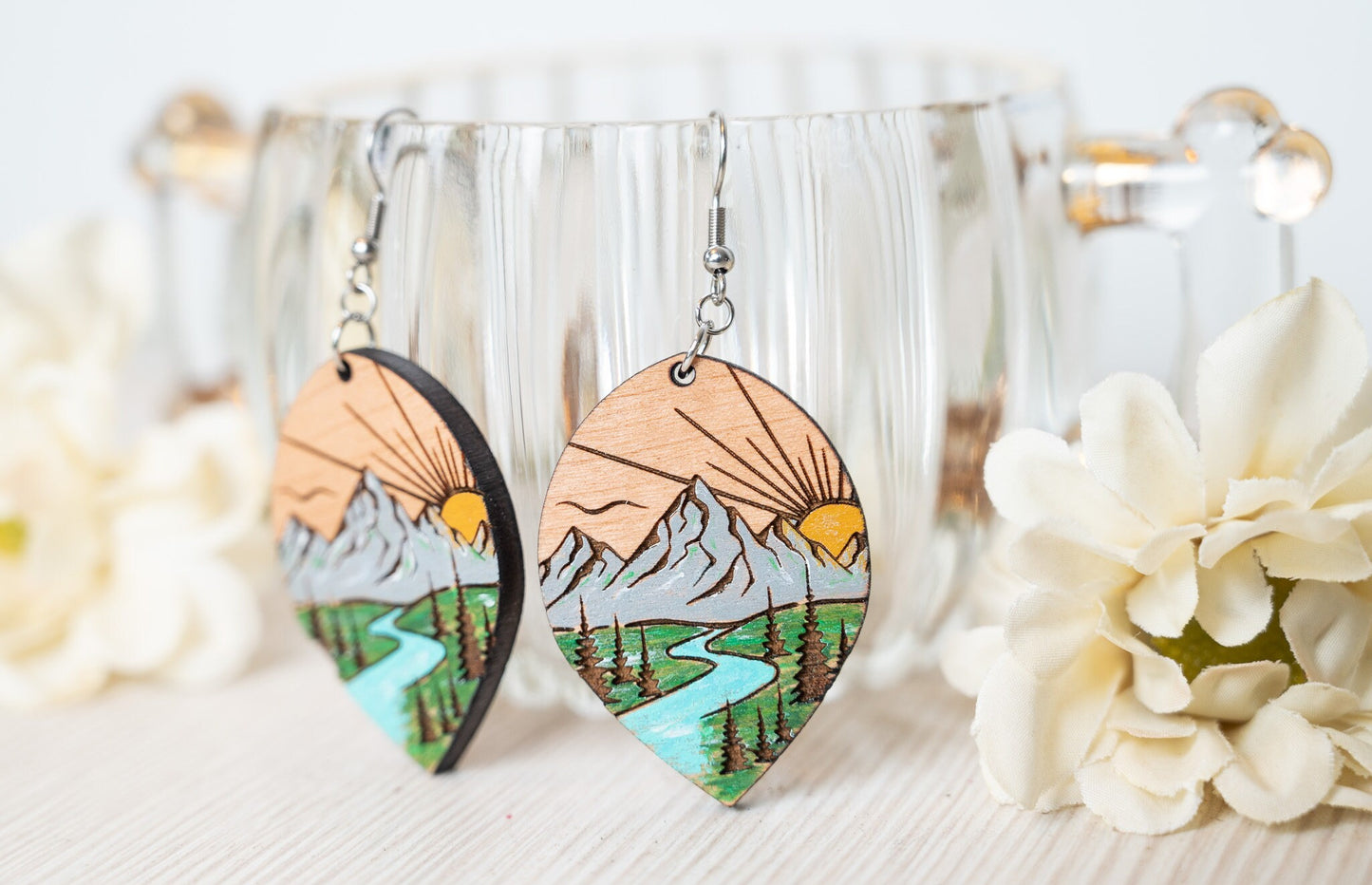 Sunset Mountain Earrings