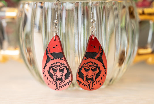 Krampus Earrings