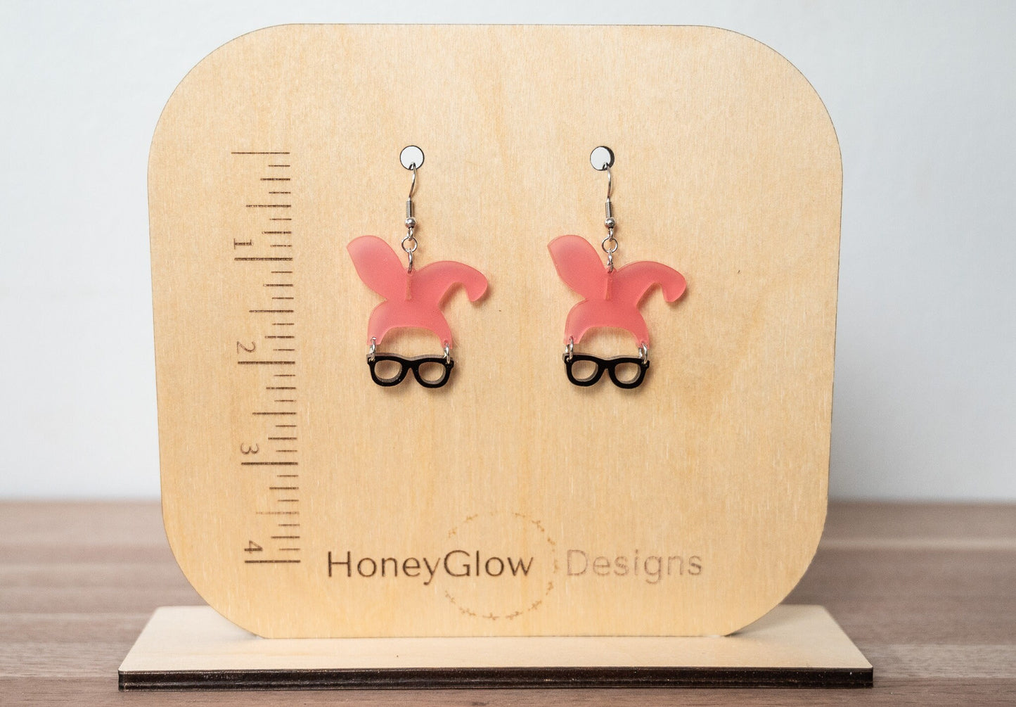 Christmas Story Ralphie in his pink bunny suit Earrings