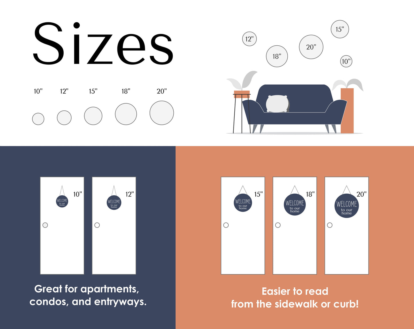 Welcome Succas Door Sign - Funny Welcome Sign - Succulent Welcome Sign