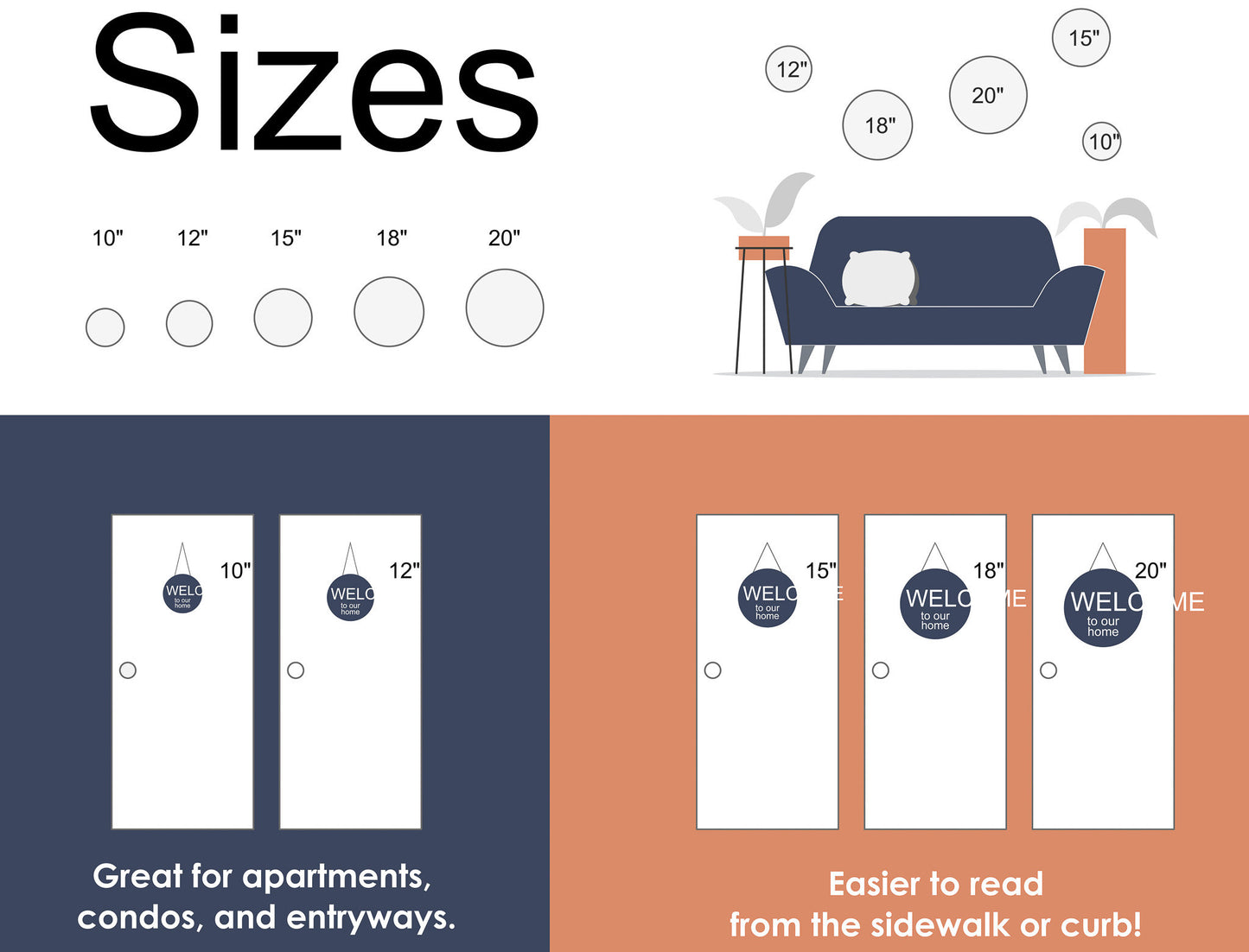 Welcome-ish Wall Decor/ Door sign/Depends who you are Sign