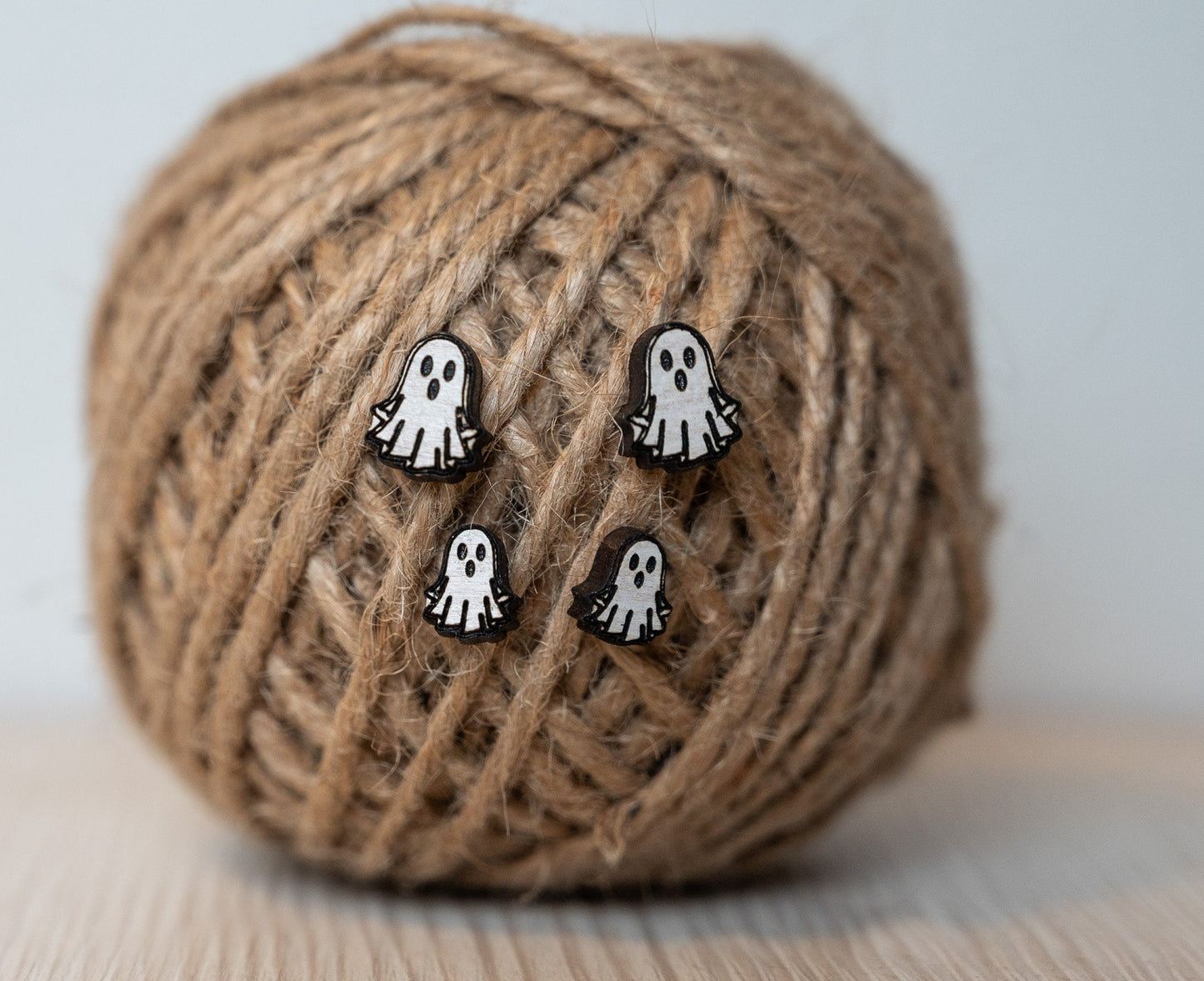 Ghost Studs for Halloween - Ghost Studs for Kids - Cute Ghost Earrings