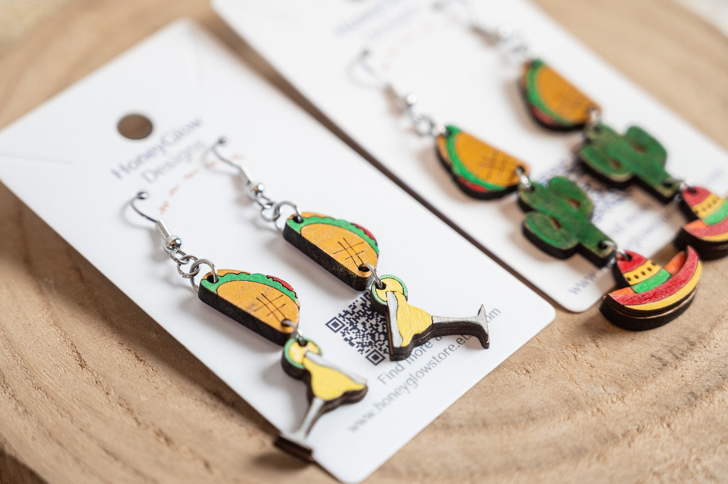 Cinco De Mayo Dangle Earrings- Fiesta Earrings