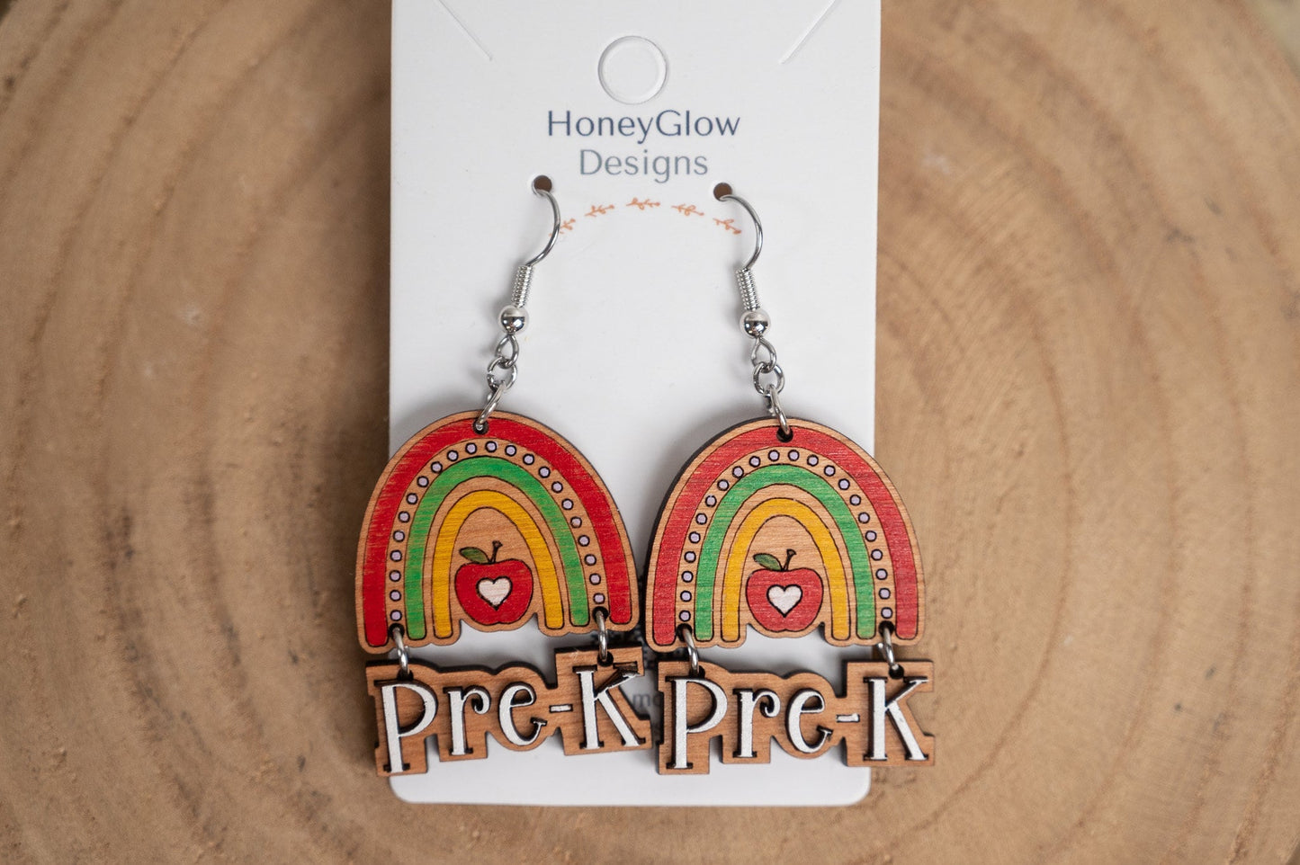Teacher Grade Rainbow earrings- Teacher Earrings-Teacher Appreciation