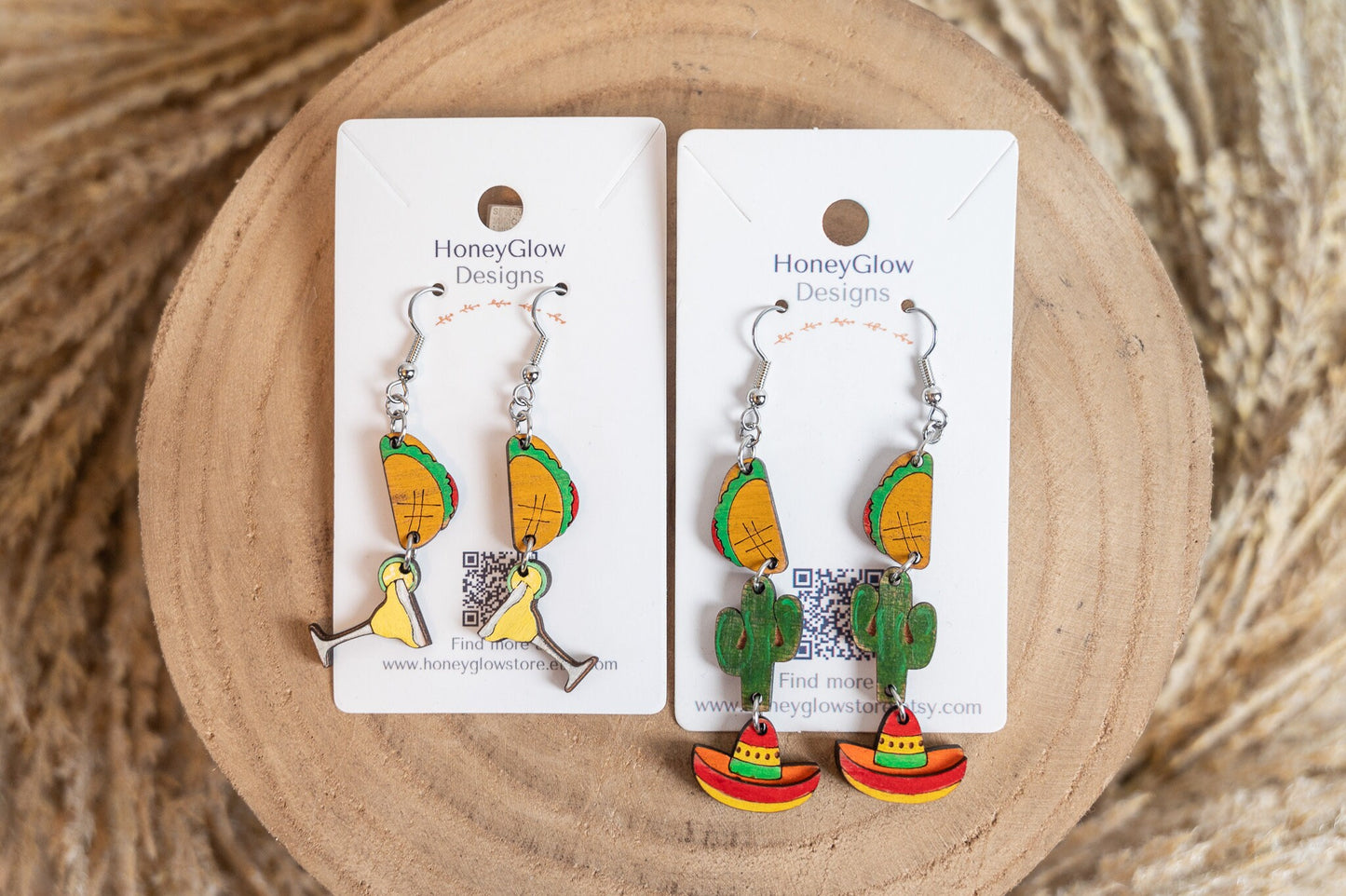 Cinco De Mayo Dangle Earrings- Fiesta Earrings