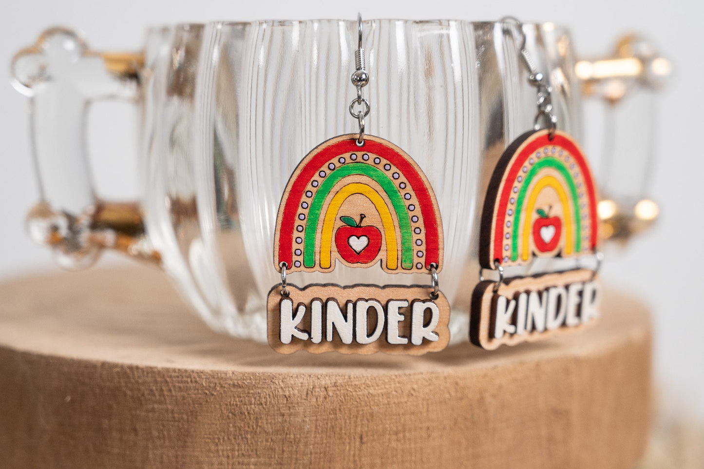 Teacher Grade Rainbow earrings- Teacher Earrings-Teacher Appreciation