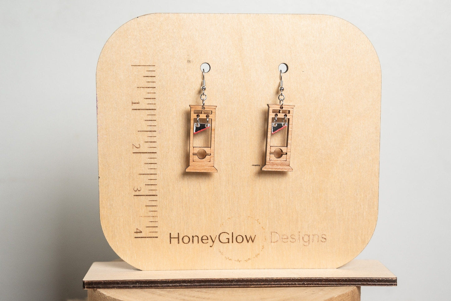 Halloween Earrings - Guillotine Earrings - Gothic Earrings - Fun Halloween Earrings