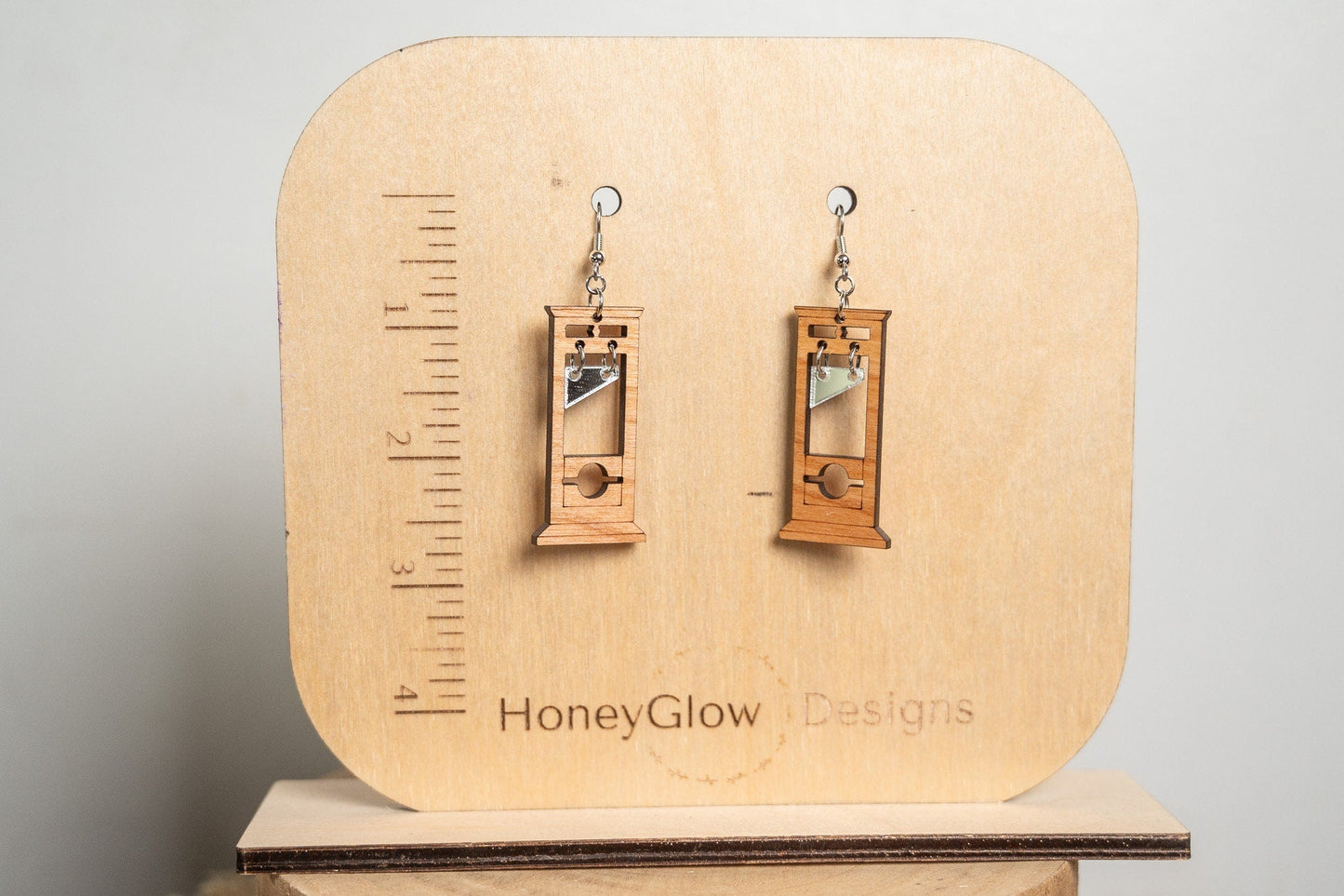 Halloween Earrings - Guillotine Earrings - Gothic Earrings - Fun Halloween Earrings
