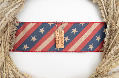 We the People Earrings
