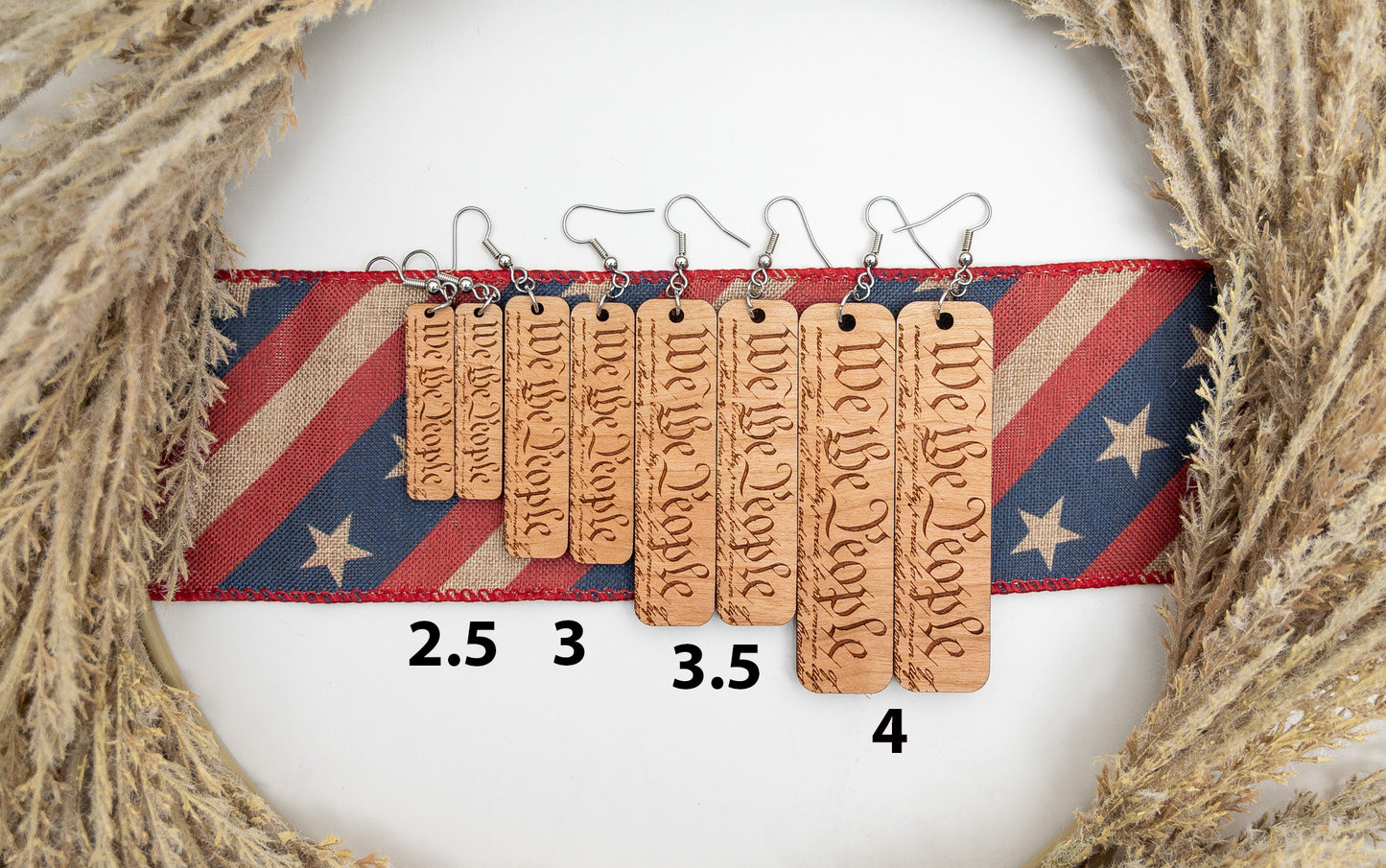 We the People Earrings