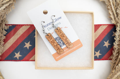 We the People Earrings