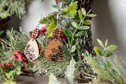 Winter Pine Needle Earrings