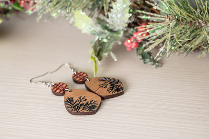 Winter Pine Needle Earrings