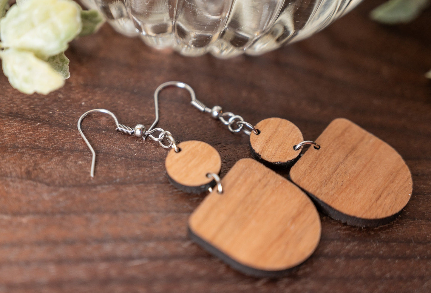 Yellow Floral Earrings