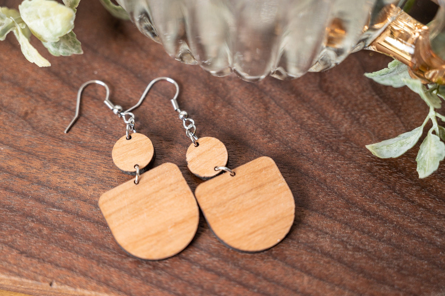 Yellow Floral Earrings