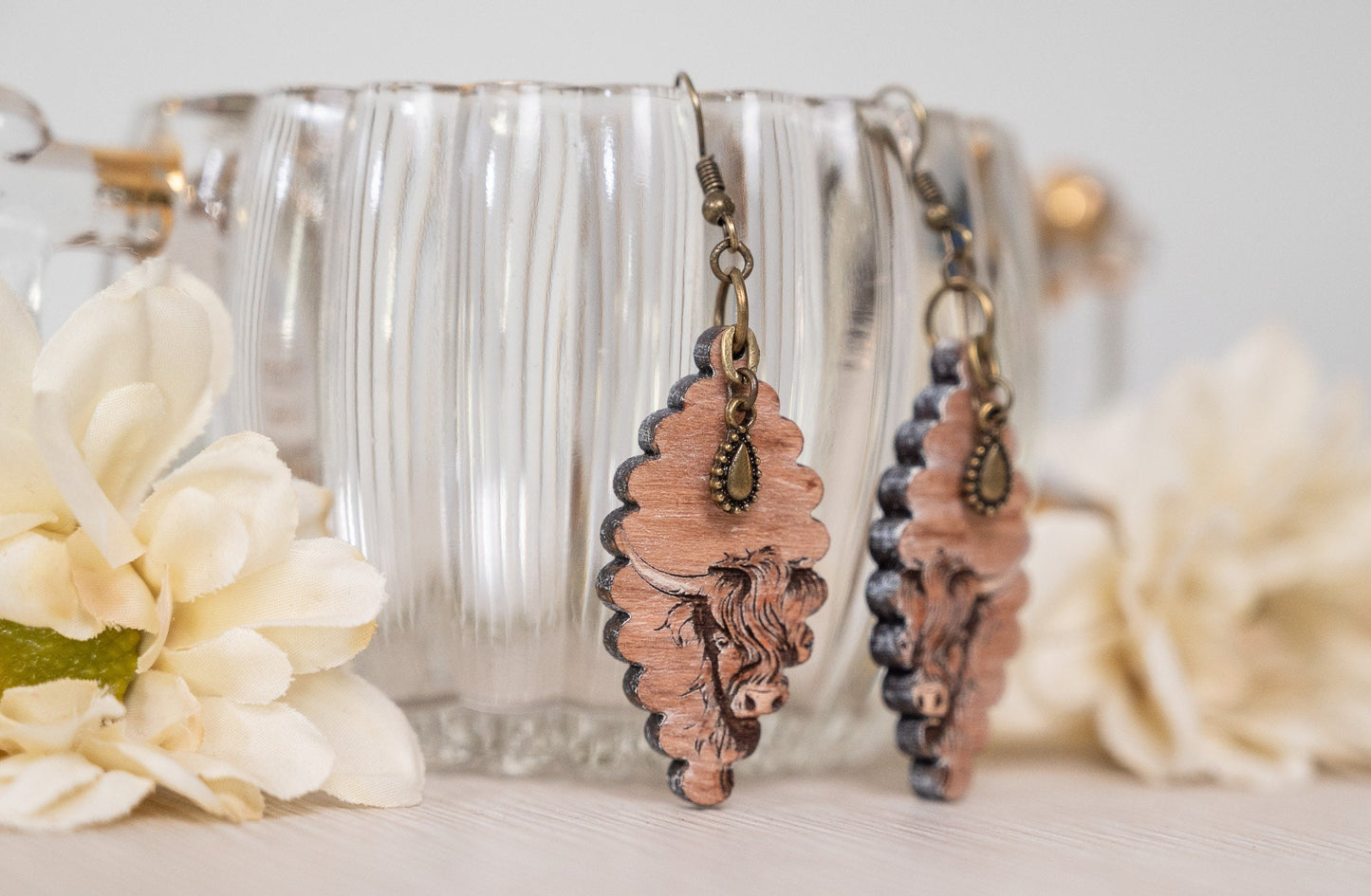 Highland Cow Earrings