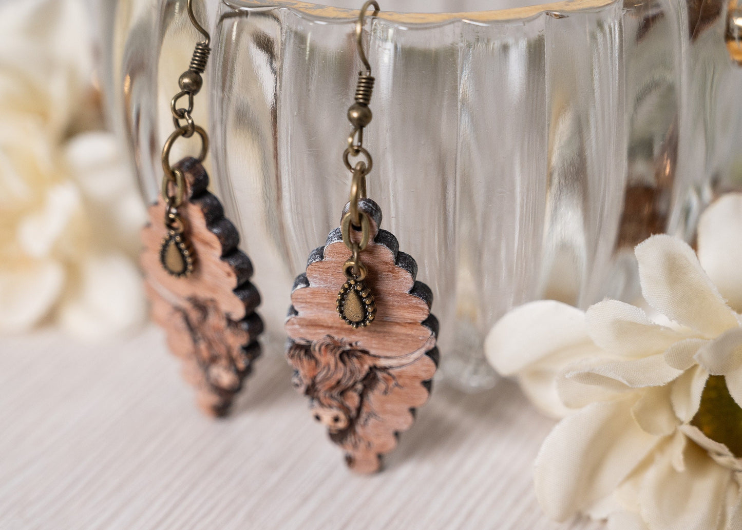 Highland Cow Earrings