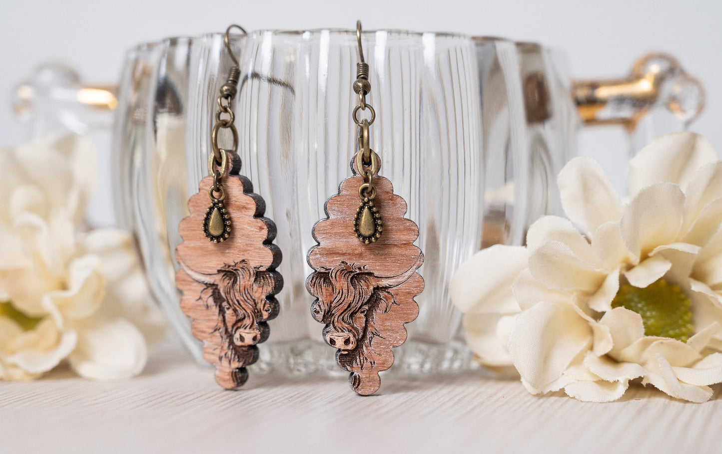 Highland Cow Earrings