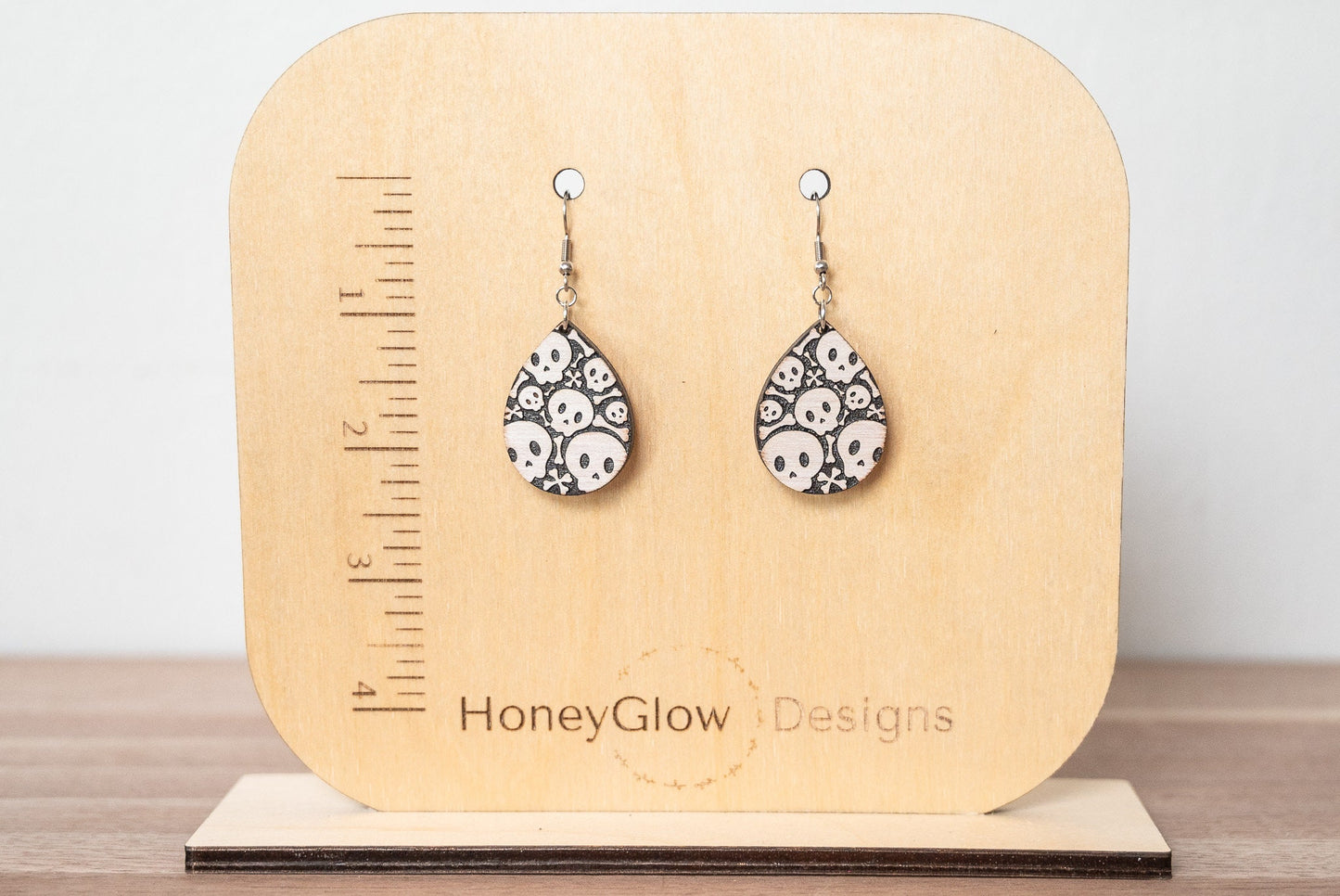 Cute Skull Earrings - Halloween Earrings - Fun Skull Earrings