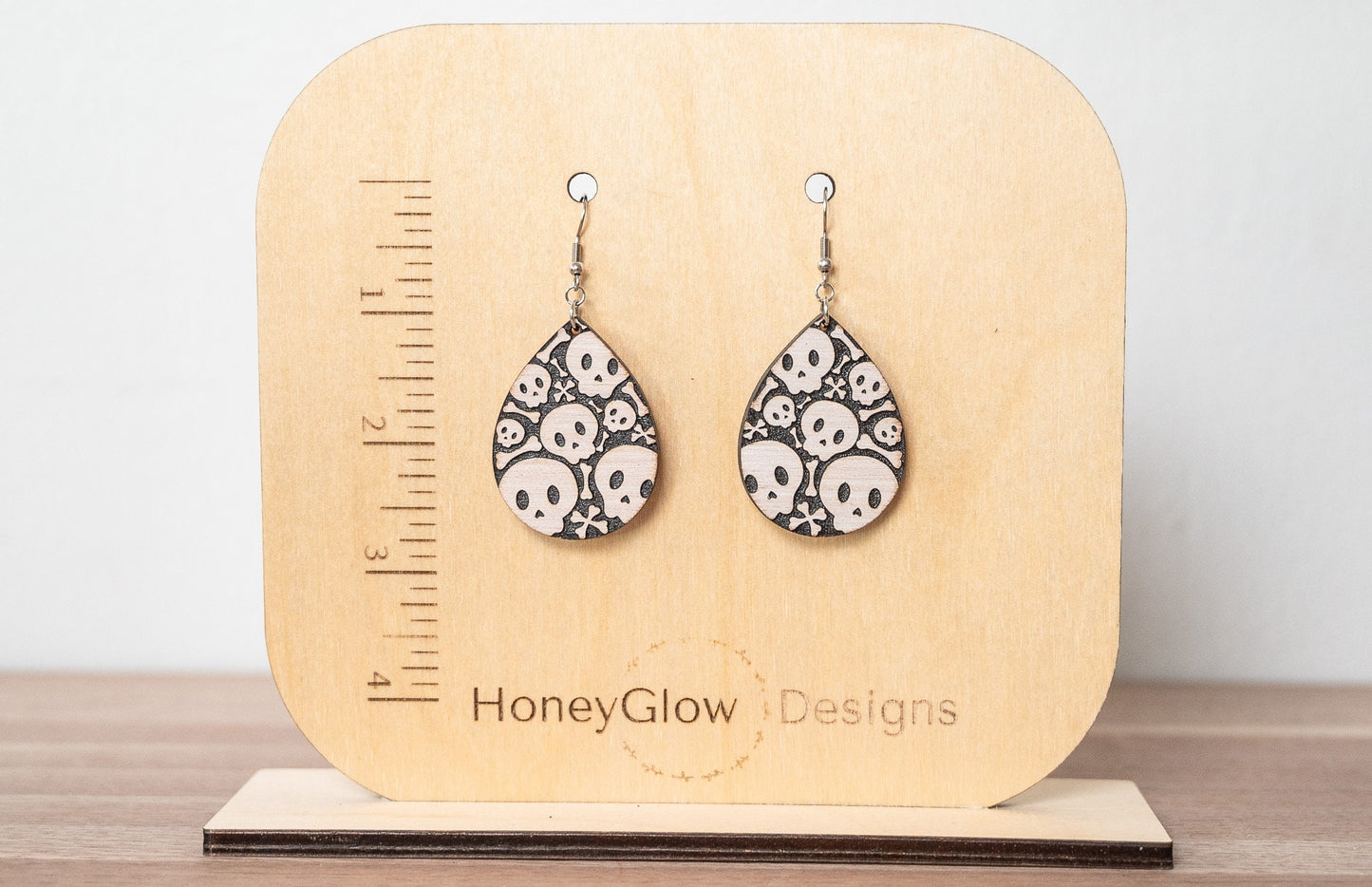 Cute Skull Earrings - Halloween Earrings - Fun Skull Earrings
