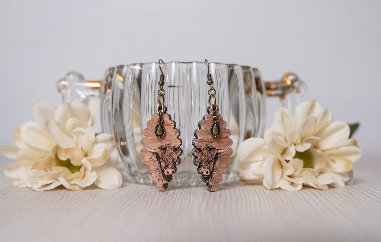 Highland Cow Earrings