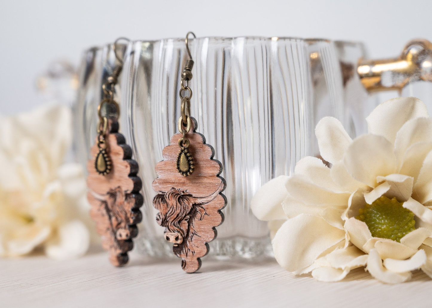 Highland Cow Earrings