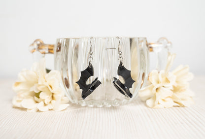 3d Bat Earrings - Bat Earrings - Halloween Earrings