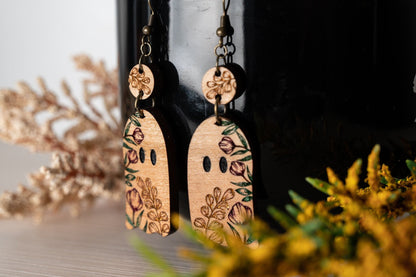 Halloween Earrings - Cute Ghost Earrings - Spooky Dangle Earrings - Cute Halloween Earrings