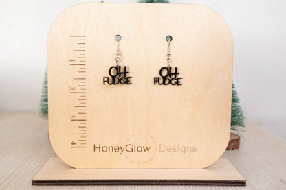 Oh Fudge Earrings