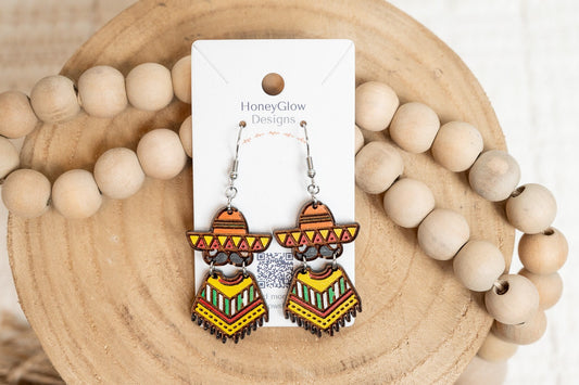 Cinco De Mayo Dangle Earrings