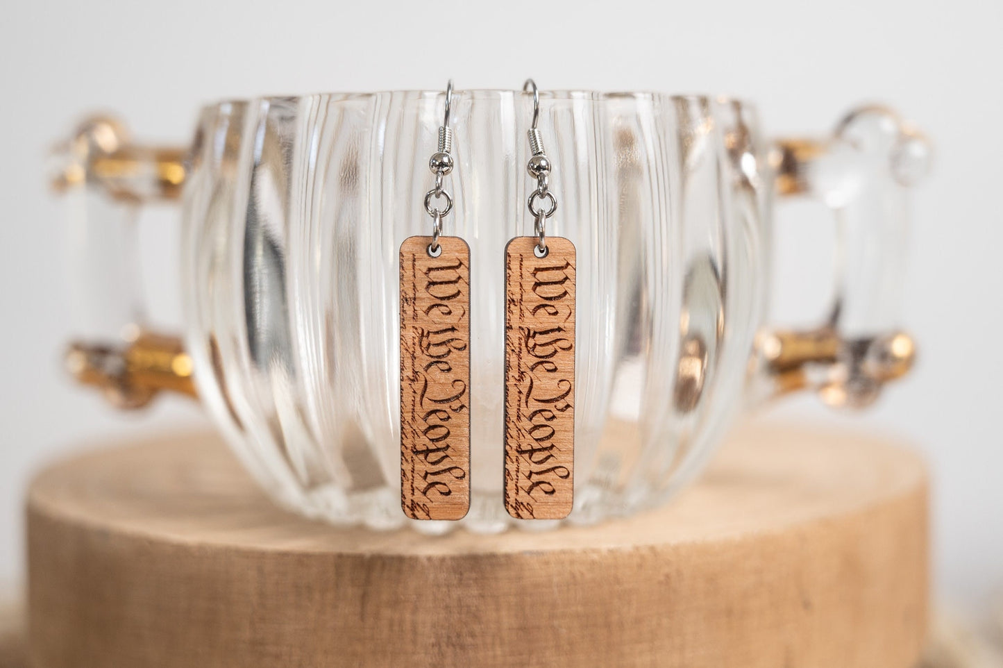 We the People Earrings