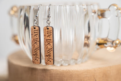 We the People Earrings