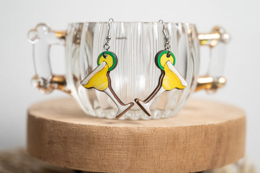 Margarita Earrings-Cocktail Earrings