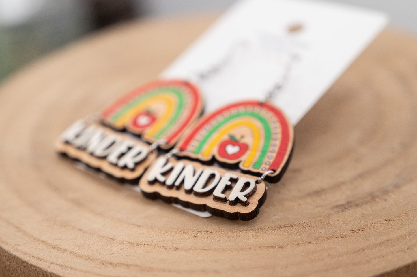 Teacher Grade Rainbow earrings- Teacher Earrings-Teacher Appreciation