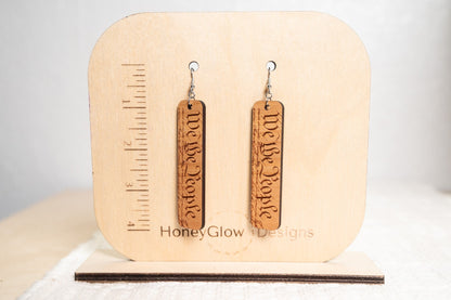 We the People Earrings