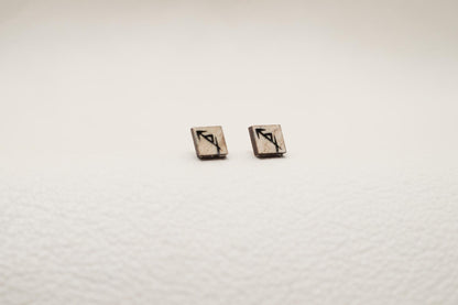 Mens Earrings Viking Runes Earrings for Men Unique Stud Earrings Fathers Day Gifts for Boyfriend