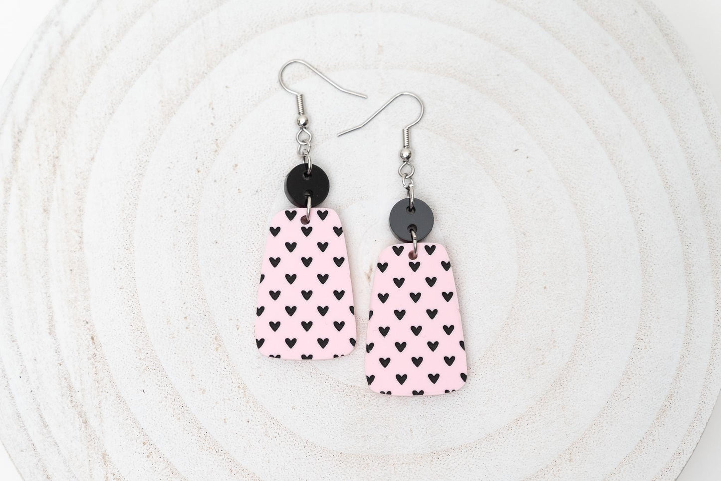 Heart Pattern Earrings-Valentine's Day Earrings