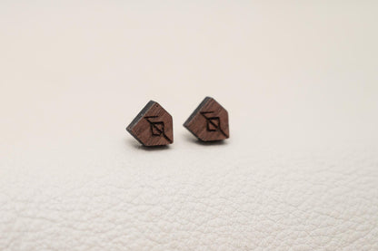 Mens Earrings Viking Runes Earrings for Men Unique Stud Earrings Fathers Day Gifts for Boyfriend