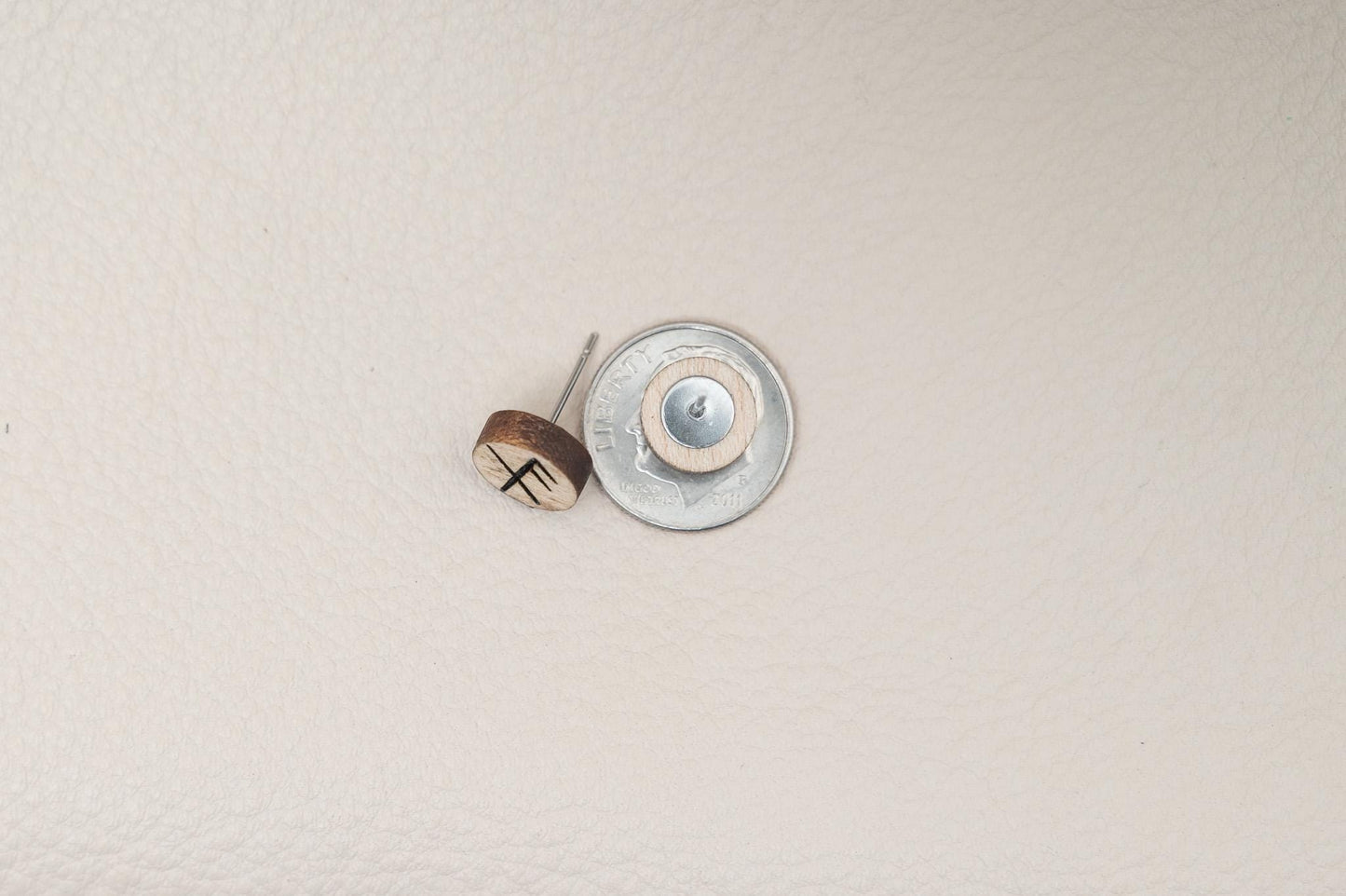 Mens Earrings Viking Runes Earrings for Men Unique Stud Earrings Fathers Day Gifts for Boyfriend