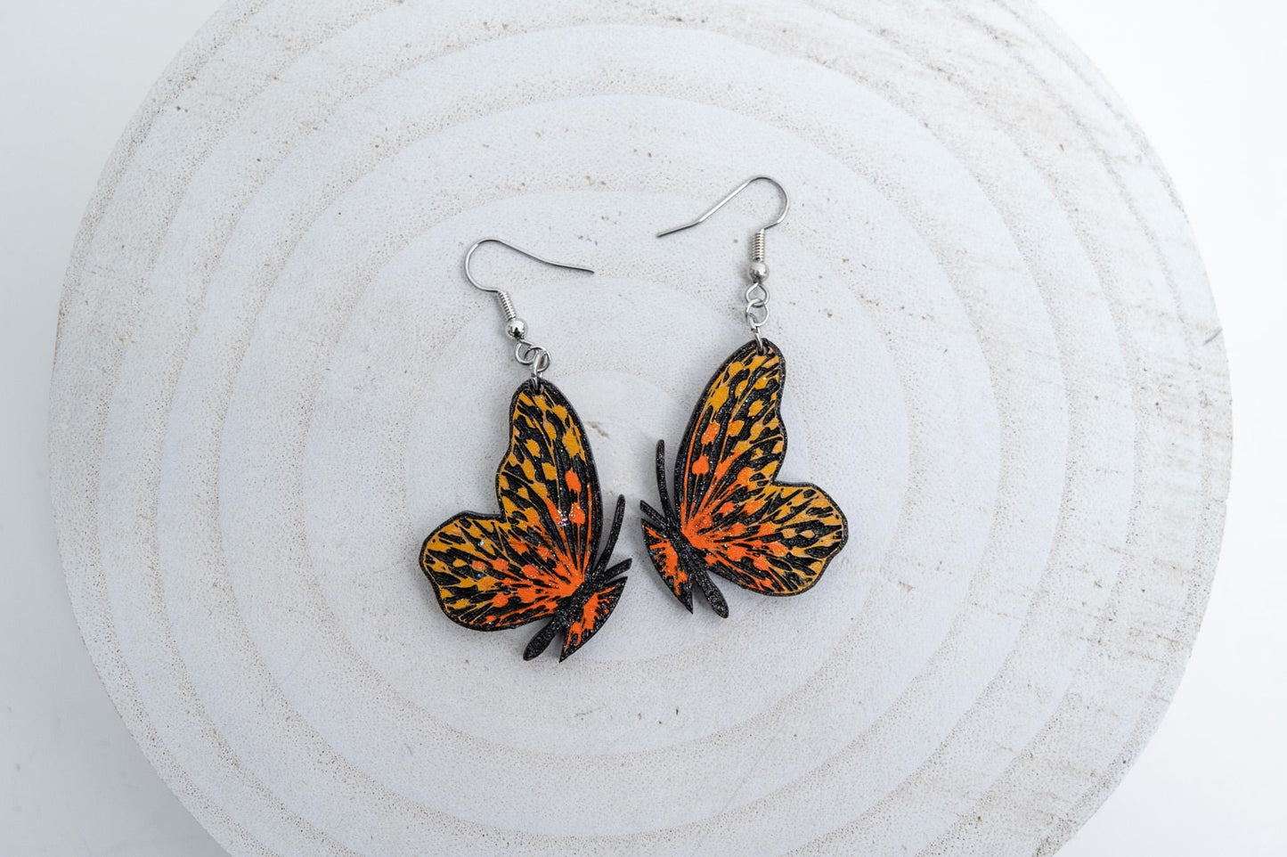 Monarch Butterfly Earrings