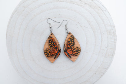Monarch Butterfly Earrings