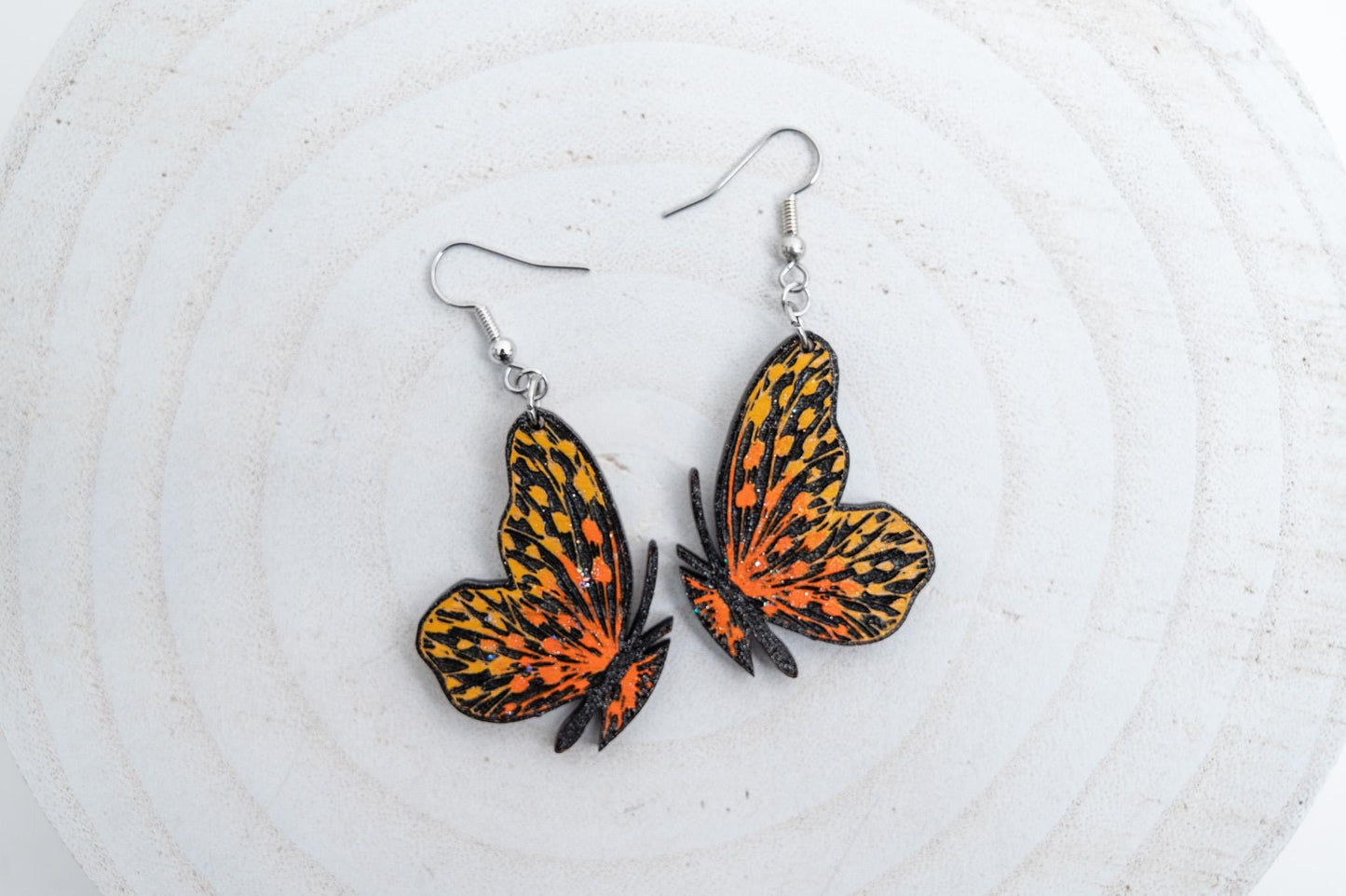 Monarch Butterfly Earrings