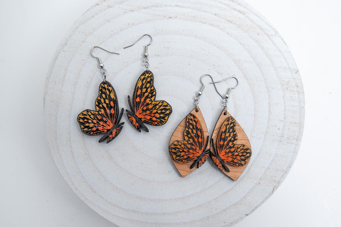Monarch Butterfly Earrings